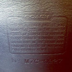 Coach Vintage Willis Handbag